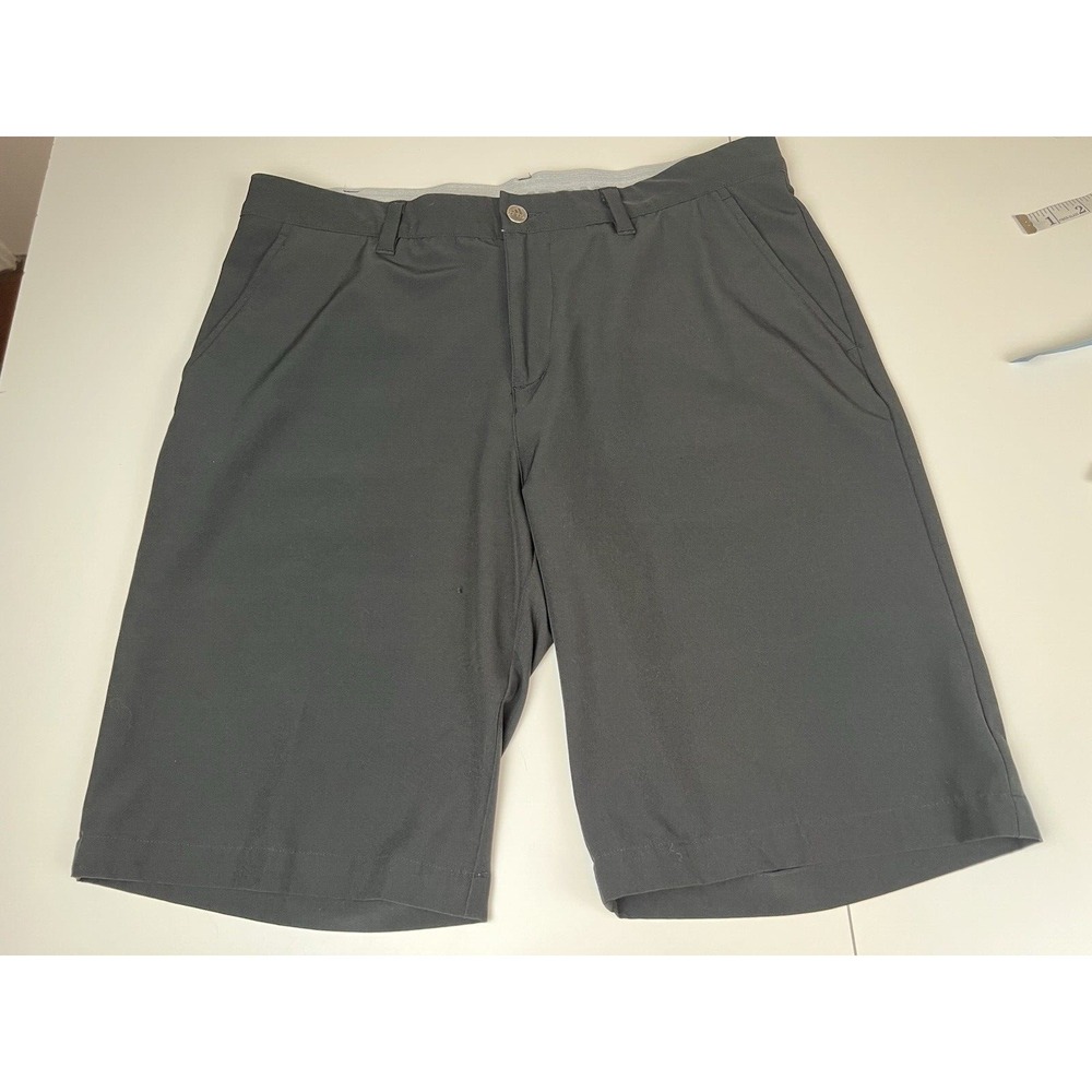 Adidas Shorts Men's Size 34 Golf Black Performance Stretch 11"